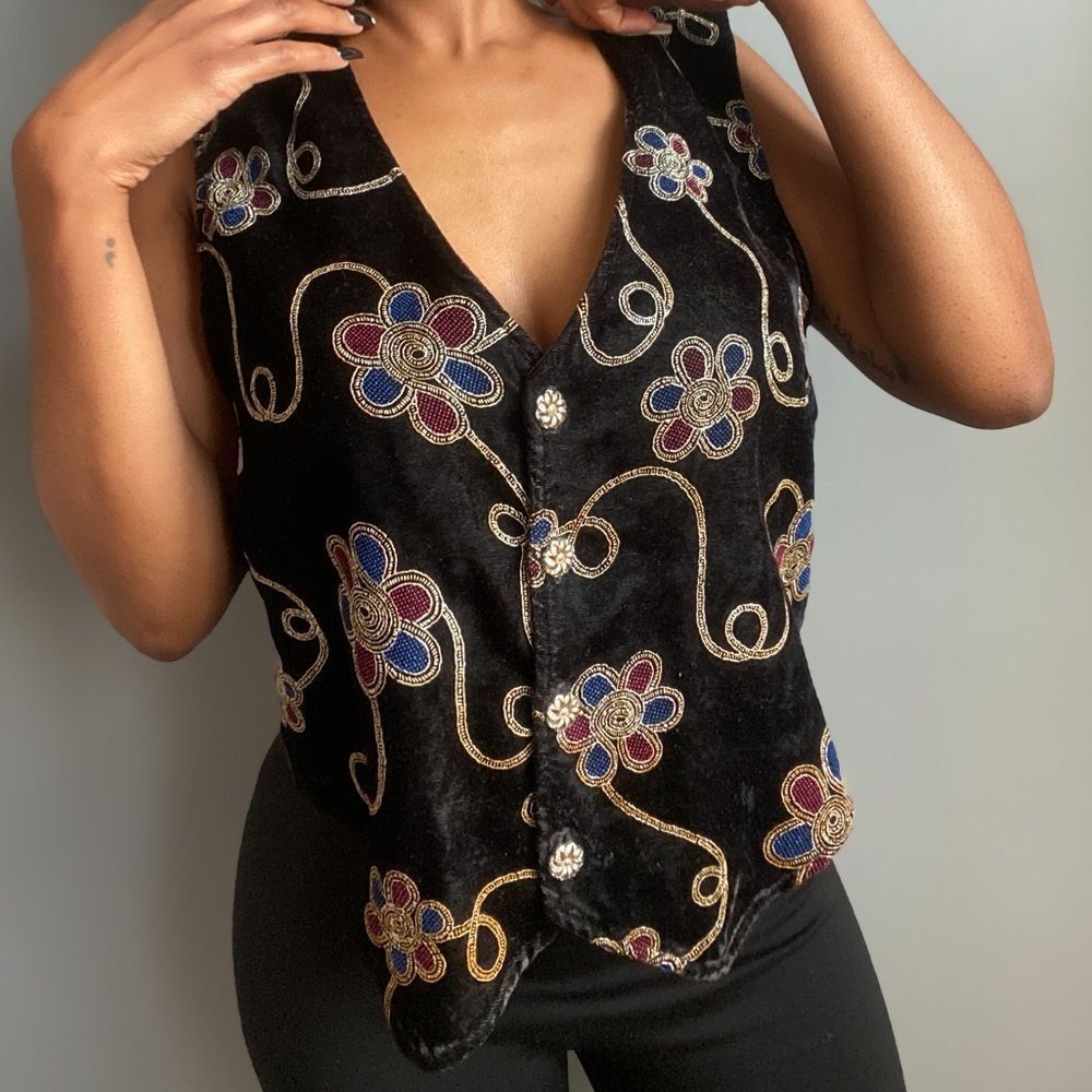 🌸Vintage Carroll Reed Vest🌸